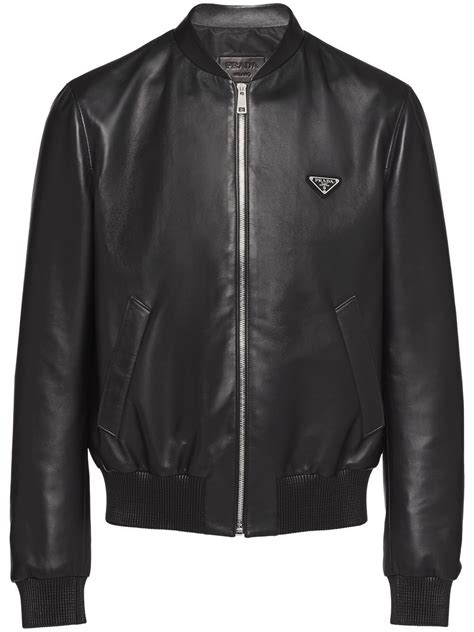 aviator jacket prada|prada bomber jacket men.